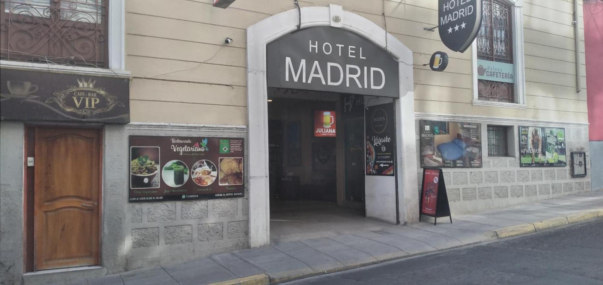 Hotel Madrid Ла-Пас Екстер'єр фото